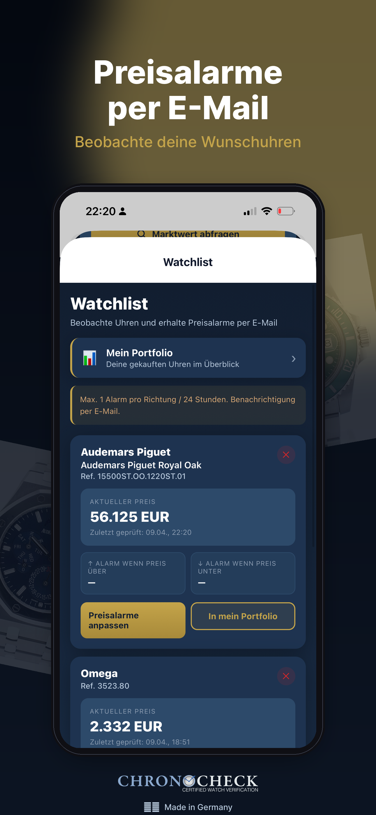 Watchlist Screenshot