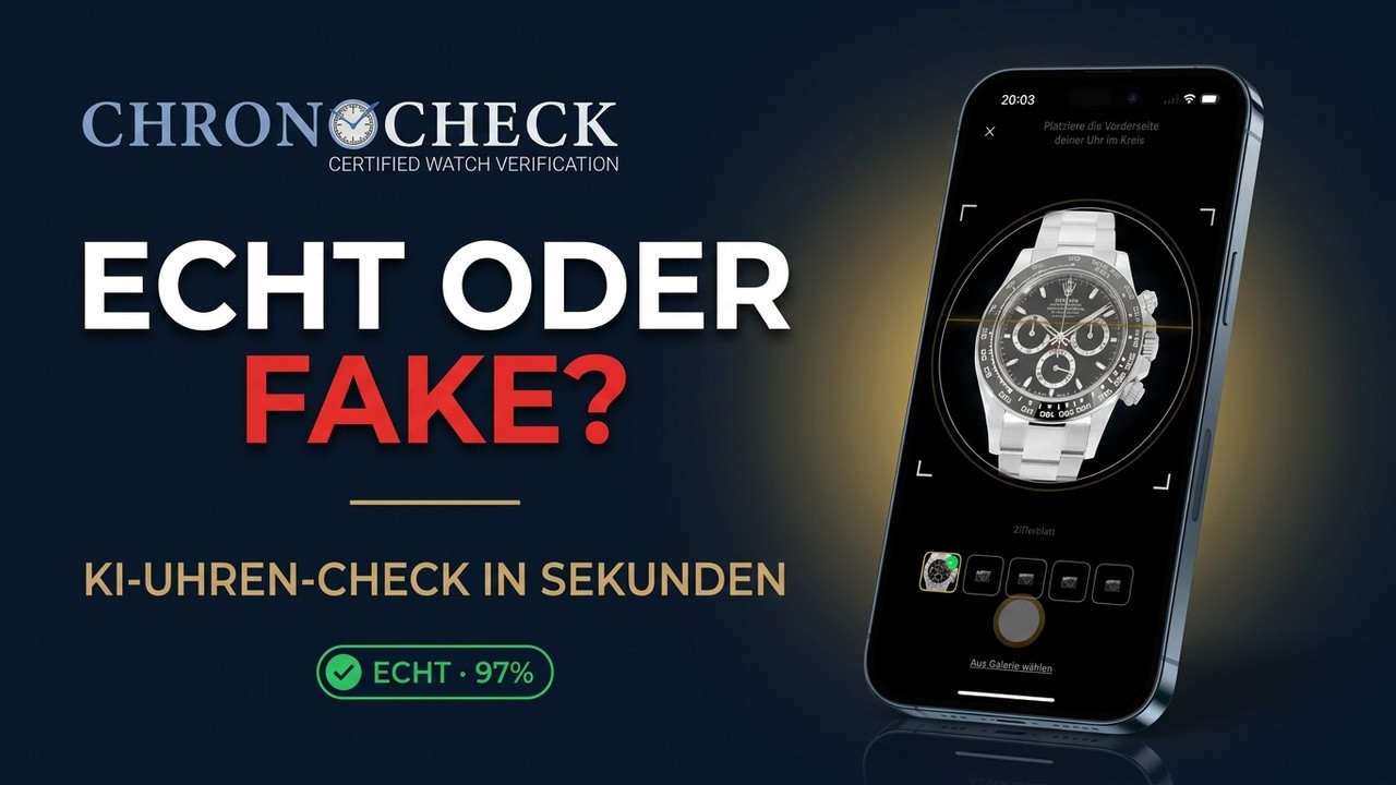 Fake oder echt? Die KI, die jede Luxusuhr prüft | ChronoCheck erklärt