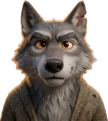 Werner the wolf, host of orecast