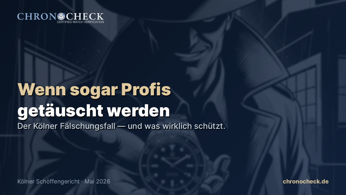 Wenn sogar Profis getäuscht werden: Der Kölner Fälschungsfall